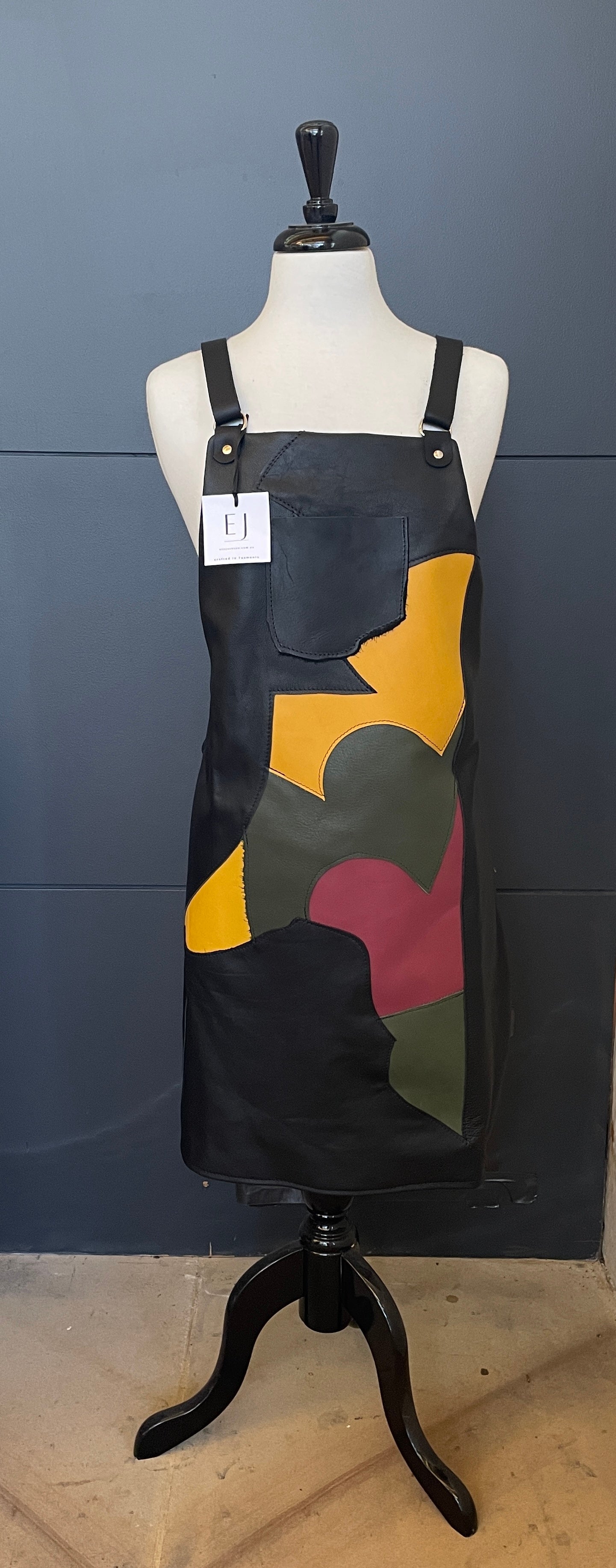 Ella Jackson Leather Apron Design Tasmania